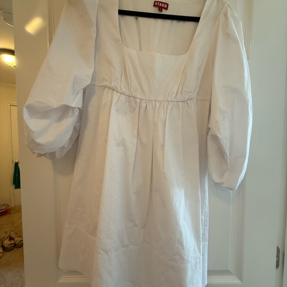 Staud women’s White Dress- like new